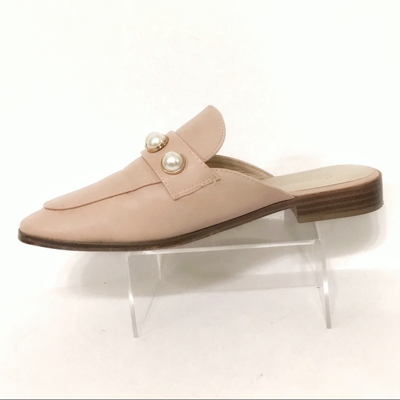 Catherine Malandrino Pearl Studded Mules - Picture 4 of 8